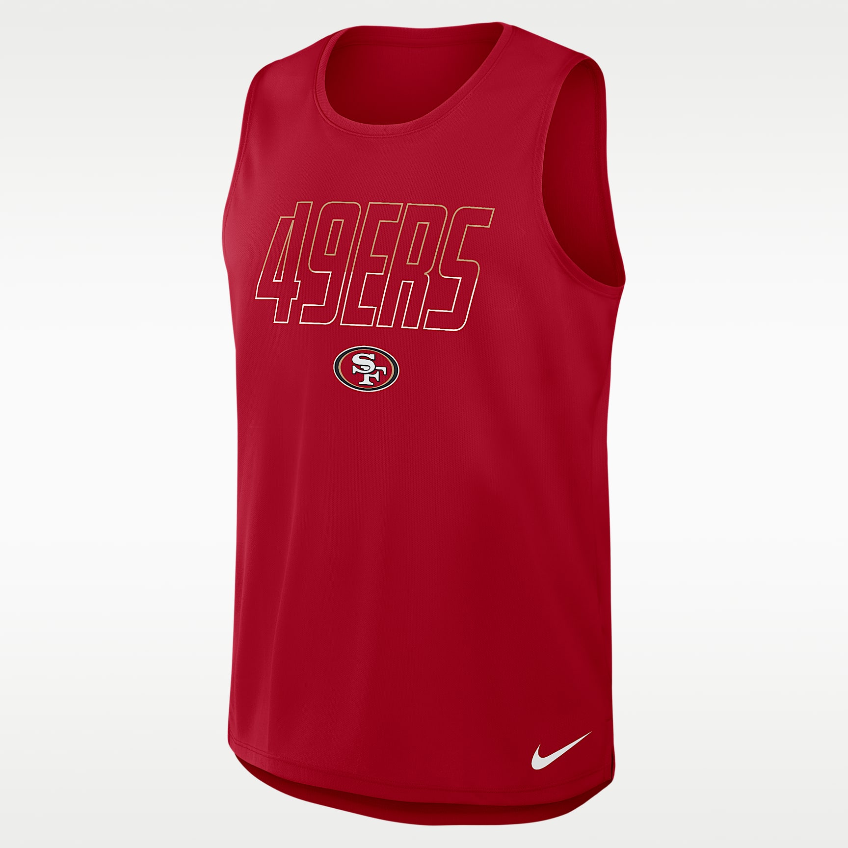 San Francisco 49ers Men's Nike Dri-FIT NFL Tank Top. Nike.com
